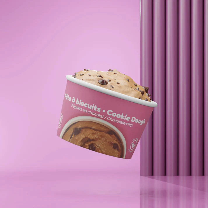 Collation protéinée - Pâte à biscuits pépites de chocolat - Juju's Donuts